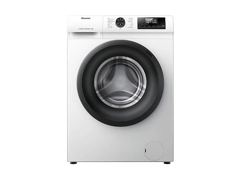 HISENSE WF1Q9041BW — Lavadora carga frontal, 9 kg, 15 programas, Blanco, 1400 rpm