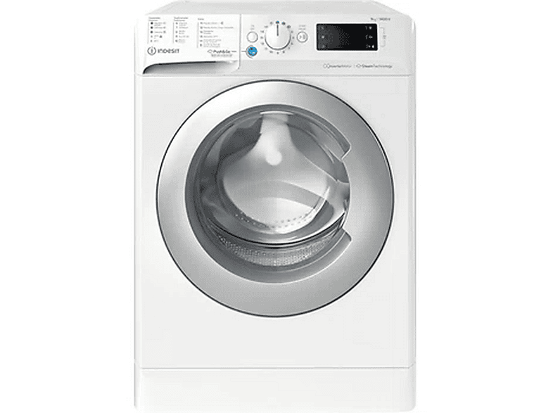 INDESIT BWE 91496X WSV SPT — Lavadora carga frontal, 9 kg, Blanco, 1400 rpm
