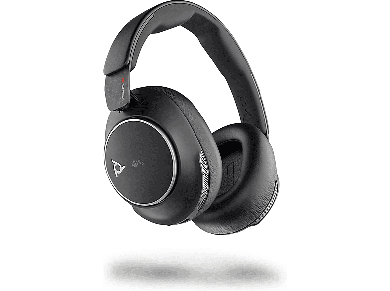 POLY Voyager Surround 80 UC Microsoft Teams Certified USB-C Headset +USB-C/A Adapter POLY — Auriculares Inalámbricos, Circumaurales, Bluetooth, Negro