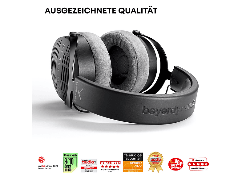 BEYERDYNAMIC — Auriculares inalámbricos, Circumaurales, Negro, DT 900 Pro X BEYERDYNAMIC, vista 8