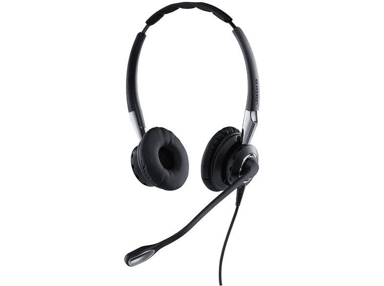 JABRA — Auriculares de diadema con cable, Circumaurales, Negro, Plata, 2409-720-209 JABRA, vista 2