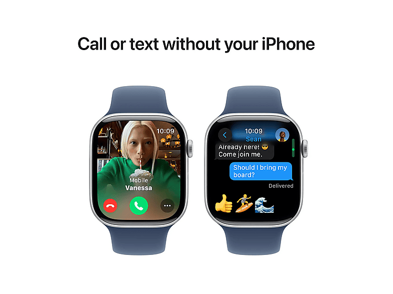 APPLE Watch Series 10 — Smartwatch, Aluminio, S/M, vista 6