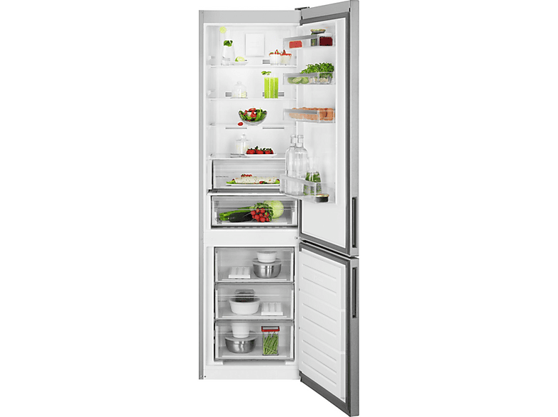 AEG ORC6N361ES — Frigorífico Combi, Altura 2010 mm, Plata, No Frost, Capacidad 366 l, vista 2