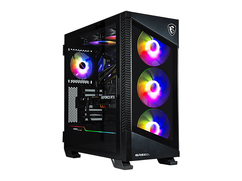 GREED MK5 INTEL — PC Gaming, 32 GB RAM, 1 TB SSD, Schwarz, Intel Core i9-12900KF