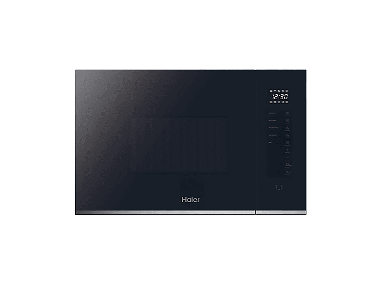 HAIER H38FMWID2S7 — Microondas integrable, Negro, 5 potencia, 20 l