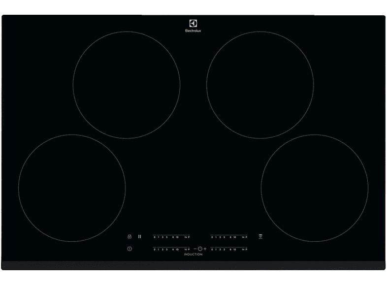 ELECTROLUX 949 596 772 — Placa de inducción, 780 mm, Negro, 4 zone(s) zonas