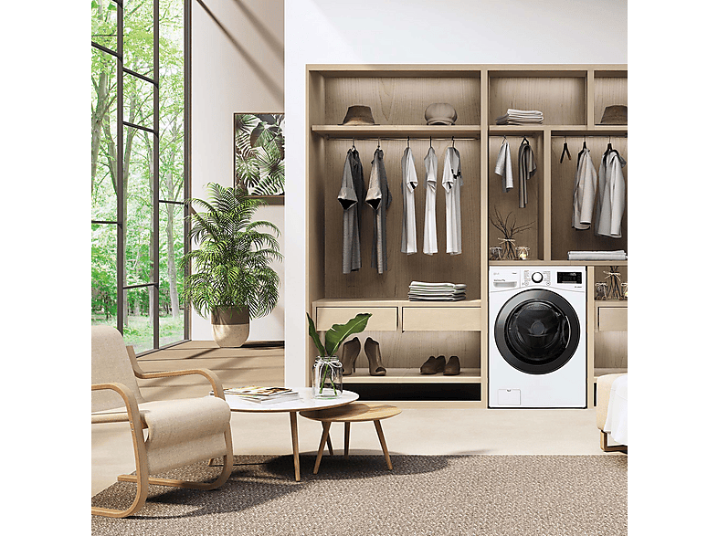 LG F1P1CY2W — Lavadora carga frontal, 17 kg, 1100 rpm, 14 Programas, Blanco Marfil, vista 13