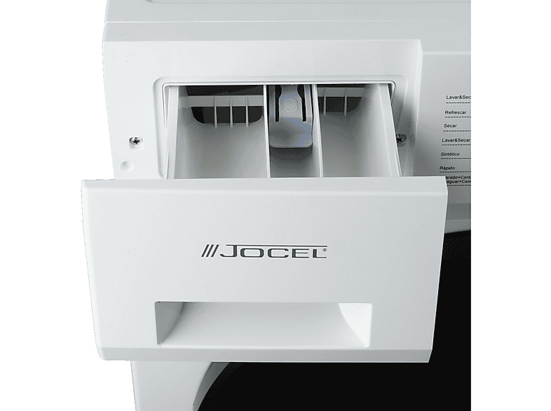 JOCEL JMLSR014191 — Lavadora secadora, 10 kg + 6 kg, blanco, vista 3