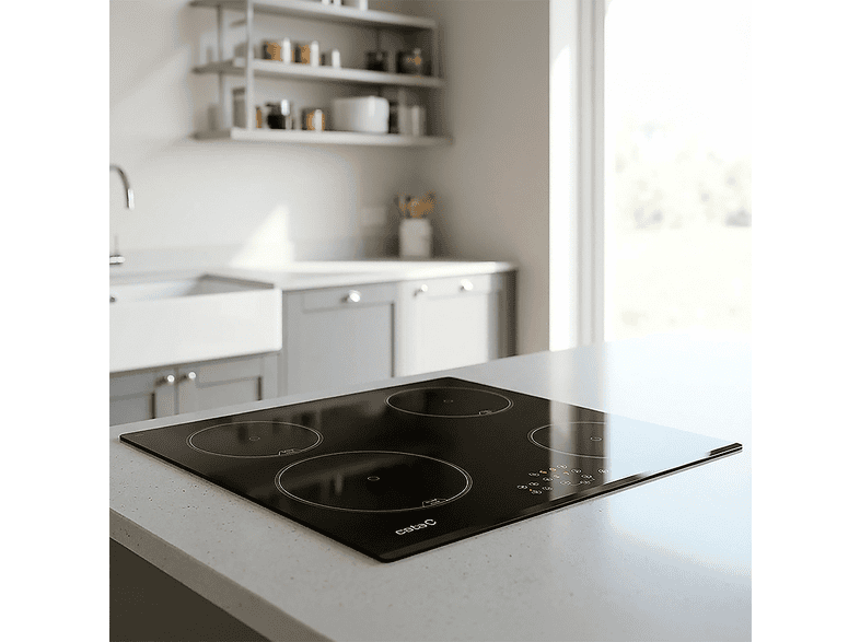 CATA IB-6324E2 — Placa Inducción, 59 cm, Negro, 4 zonas, vista 5