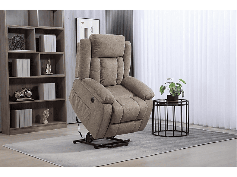 DUPI California — Sillón de masaje, Peso máximo 150 kg, Capuchino, vista 2