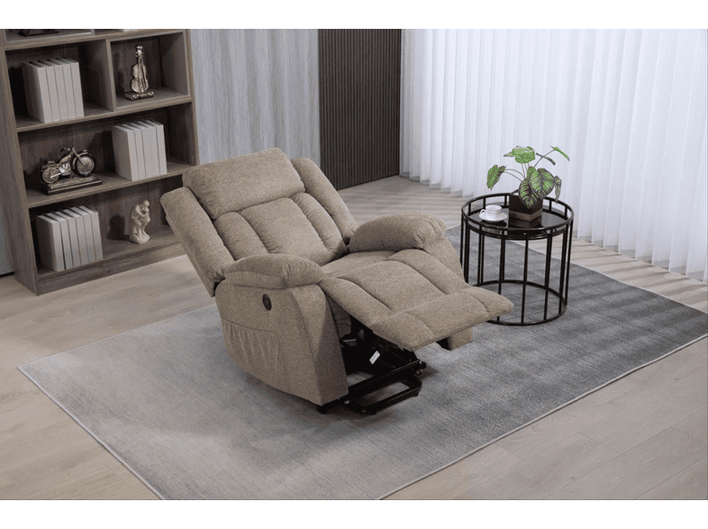 DUPI California — Sillón de masaje, Peso máximo 150 kg, Capuchino, vista 3