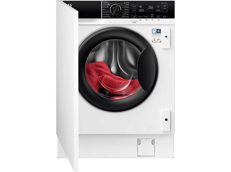 AEG LWN8E8636F — Lavadora secadora integrable, 8 kg + 4 kg, Sin panelar