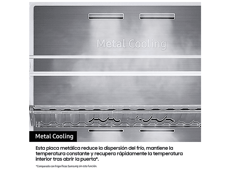 SAMSUNG RS80F64KDFEF — Frigorífico americano, Altura 178,4 cm, Grafito, No Frost, Mono Cooling, vista 7