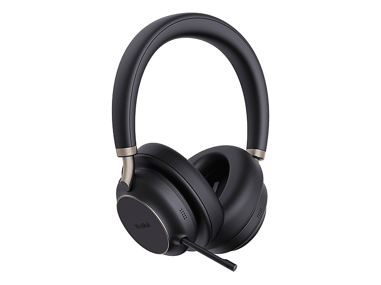 YEALINK — Auriculares inalámbricos, Supraaurales, Bluetooth, Negro, BH76 Plus + Charging Stand Teams USB-C/A YEALINK, vista 6