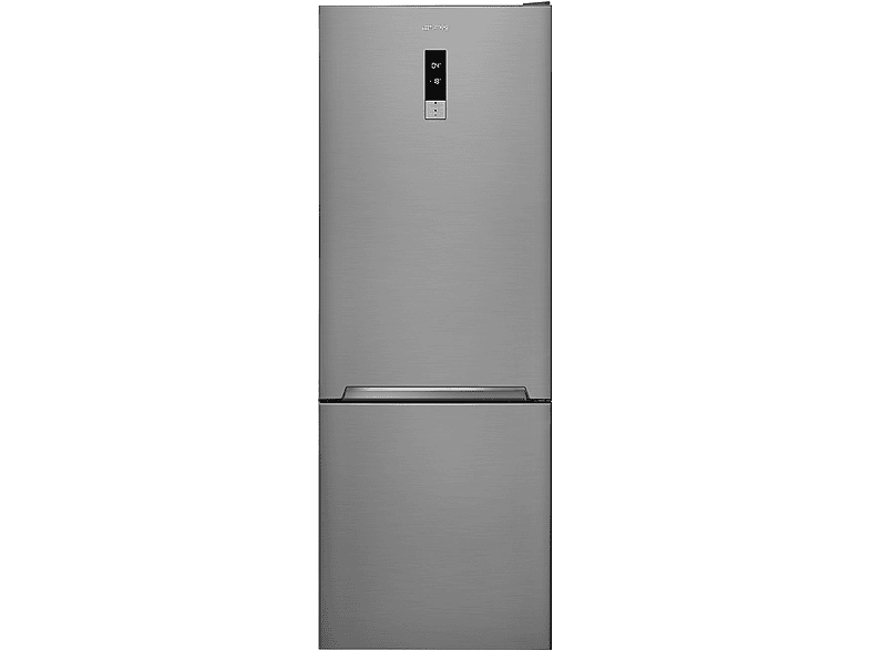 SMEG FC48XDNE — Frigorífico combi, Altura 192,00 cm, Acero, No Frost, Capacidad 481 l