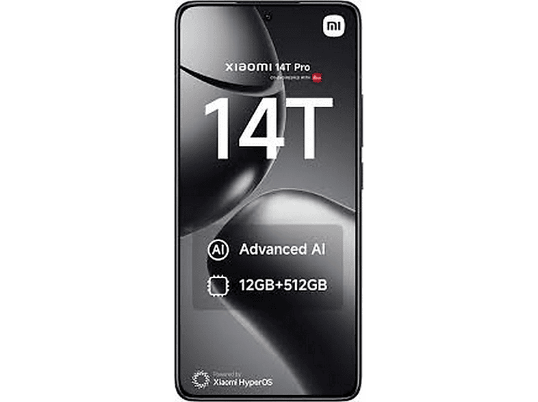 XIAOMI 14T Pro — Smartphone, Black, 512 GB, 12 GB RAM, 144 Hz