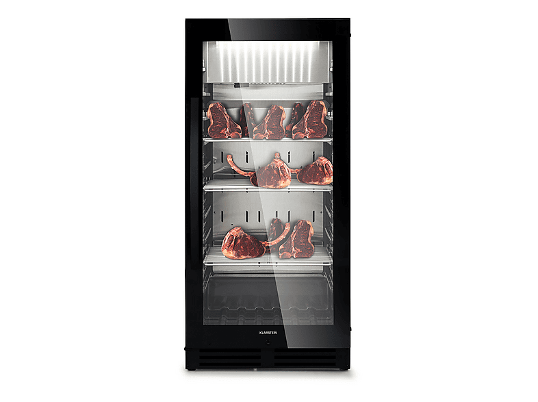 KLARSTEIN Steakhouse Pro 233 Onyx — Congelador vertical, 127 cm, Negro, vista 5