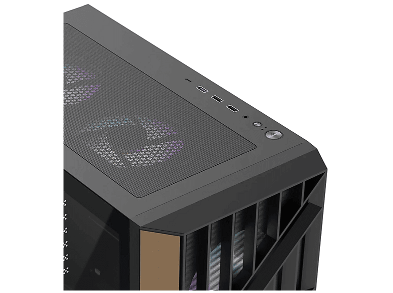 PC RACING Atlas — PC Gaming, 32 GB RAM, 1 TB SSD, Negro, AMD Ryzen™ 5 5600GT, vista 4