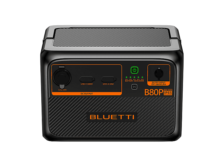 BLUETTI B80P — Accesorio para estación de carga, Negro, vista 4