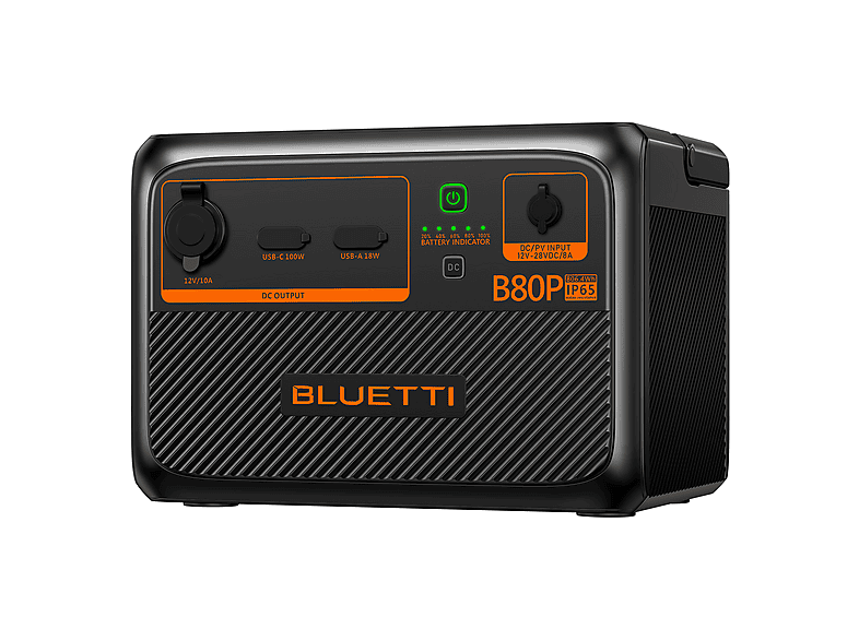 BLUETTI B80P — Accesorio para estación de carga, Negro, vista 5