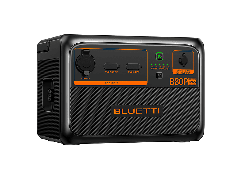 BLUETTI B80P — Accesorio para estación de carga, Negro, vista 6