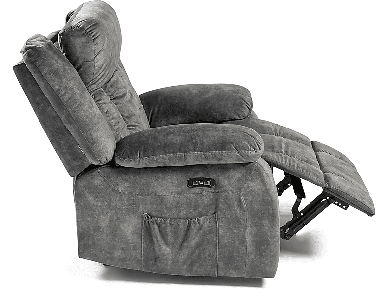 DUPI Innova — Sillón de masaje, Peso máximo 150 kg, Gris, vista 3
