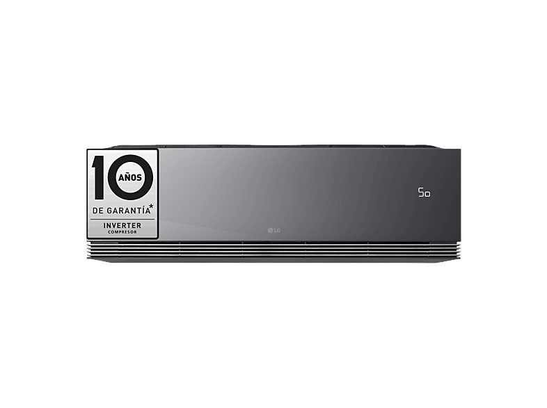 LG MIRROR12X.SET — Aire acondicionado Split 1 x 1, 3010 fg/h, Función Inverter, Antracita espejo