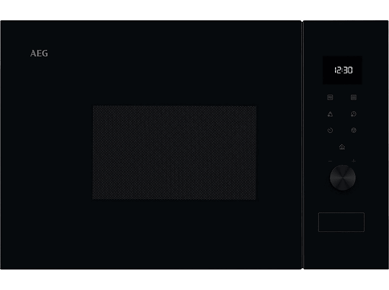 AEG OS5MG20EB — Microondas integrable, 1000 W, Negro, 5 potencia, 20 l