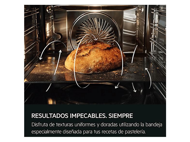 AEG TP9SB831AB — Horno a vapor, 59,5 cm, Negro, Libre instalación, 70 l, vista 5