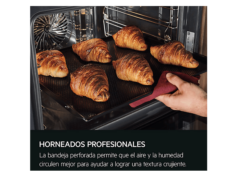 AEG TP9SB831AB — Horno a vapor, 59,5 cm, Negro, Libre instalación, 70 l, vista 9