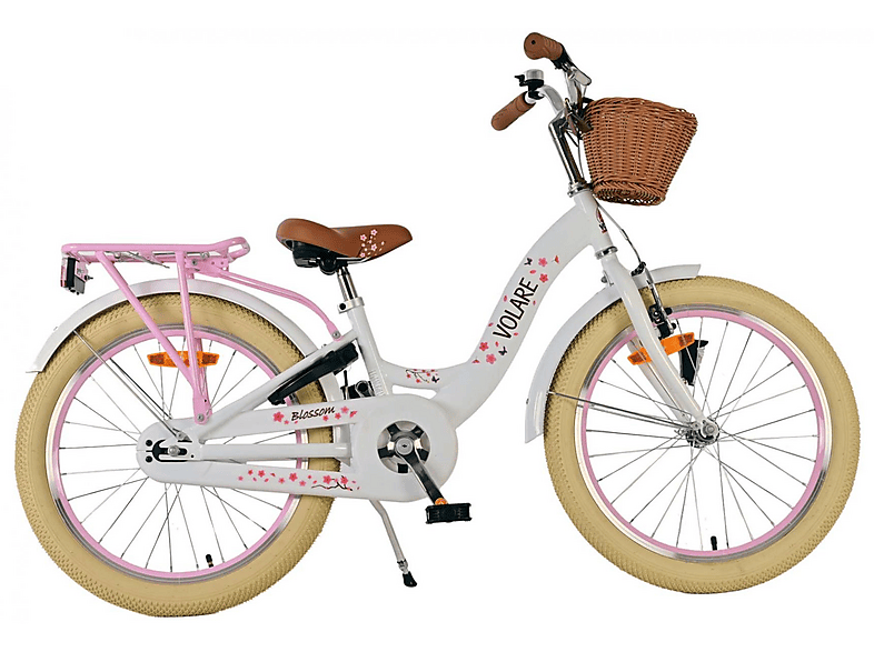 VOLARE 52046 — Bicicletas para niños, Acero, Blanco