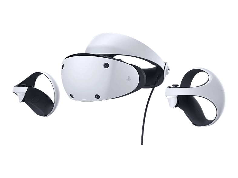 SONY Gafas PlayStation VR2 — Pack VR, OLED 4K, Sensor de movimiento, Blanco + Mandos VR2 Sense + Auriculares estéreo