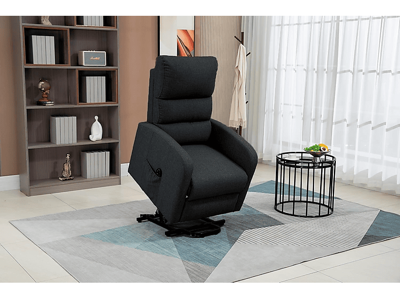 DUPI Confort — Sillón levanta personas, Peso máximo 150 kg, Negro, vista 2