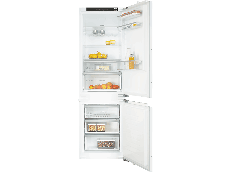 MIELE KDN 7724 E Active — Frigorífico combi, 177.2 cm, Blanco, No Frost, 260 l