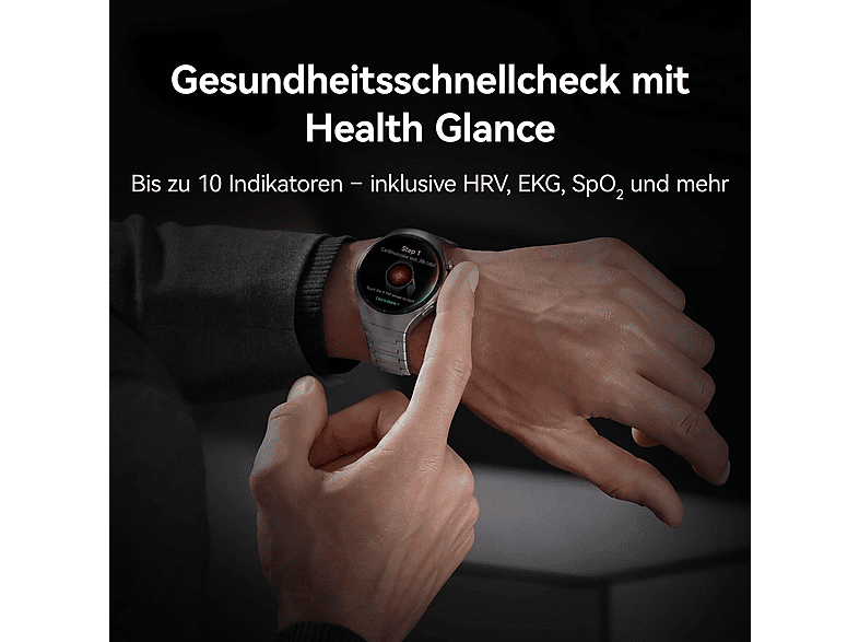 HUAWEI WATCH 5 42MM WHITE — Smartwatch, Blanco, Acero inoxidable, vista 8