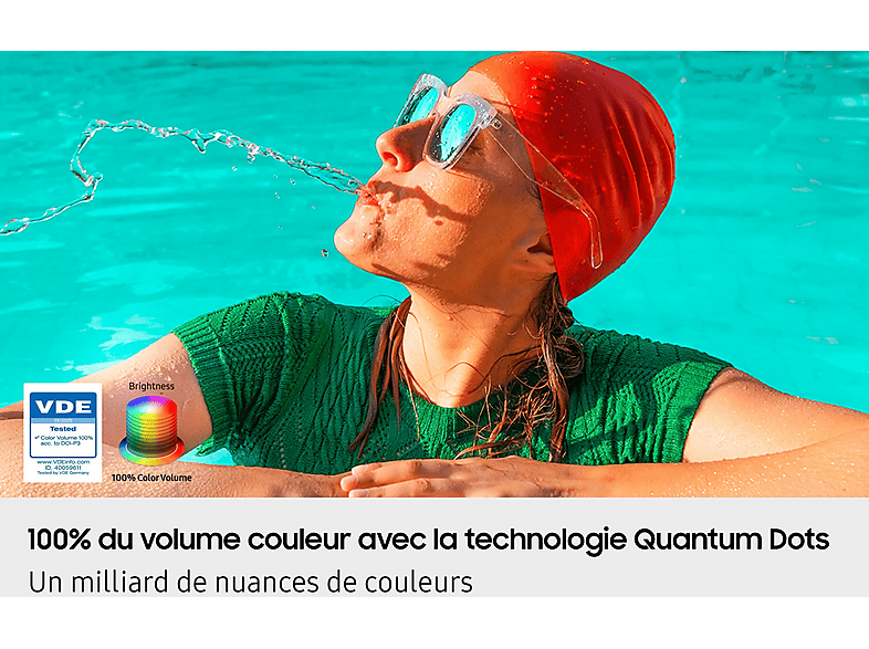 SAMSUNG TQ55Q7FAAU — TV QLED 55", Negro, UHD 4K, Q4 AI Processor, Smart TV, vista 6