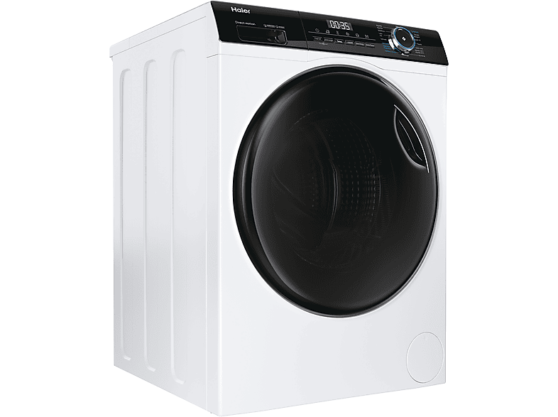 HAIER I-Pro Series 3 HWD90-B14939-IB — Lavadora secadora, 9 kg+6 kg, 15 programas, Vapor, Blanco, vista 3