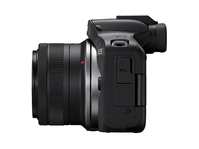 CANON EOS R50 BK+RFS18-45/NO FF — Cámara EVIL, 7.5 cm, Negro, 24.2 mp, 4K UHD, vista 4