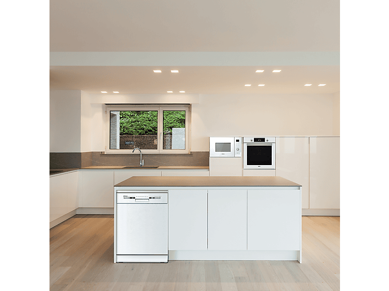 EDESA EDW-6231 WH — Lavavajillas libre instalación 60 cm, 14 servicios, 7 programas, 59,8 cm, Blanco, vista 6