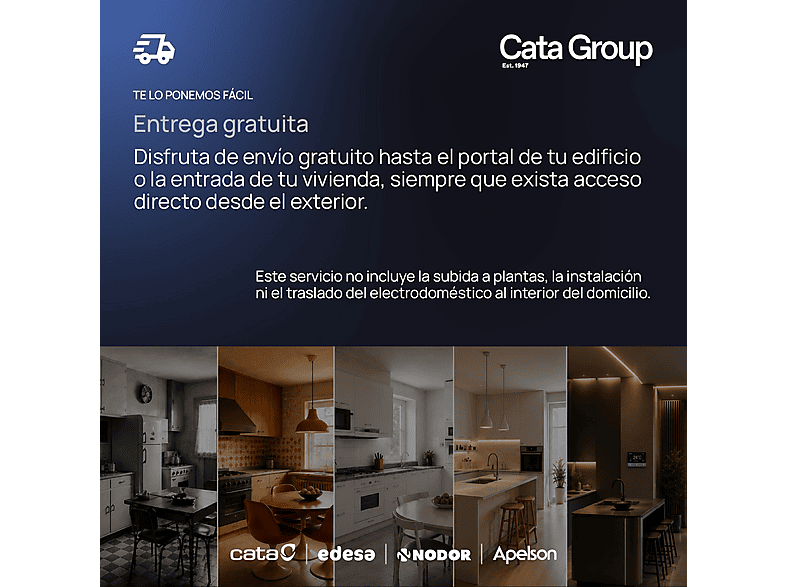 EDESA EDW-6231 WH — Lavavajillas libre instalación 60 cm, 14 servicios, 7 programas, 59,8 cm, Blanco, vista 7