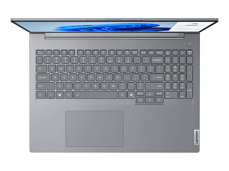 LENOVO THINKBOOK 16 G8 IAL ULTRA5-225U/16/16/512/W11P — Portátil, 16 GB RAM, 512 GB SSD, Gris, 16" WUXGA, vista 9
