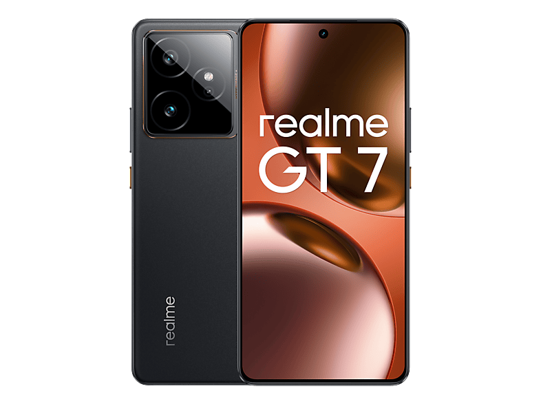 REALME GT7 6.78P/5G/8N/12+512GB/B — Smartphone, Negro, 12 GB RAM, 7000 mAh, Móvil Sistema operativo propietario