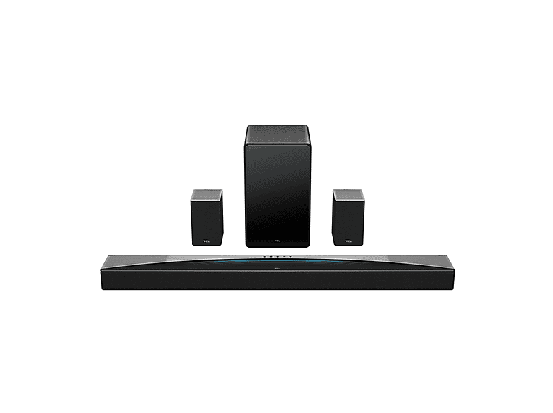 TCL Q85HE/7.1.4/860W/DOLBY ATMOS — Barra de sonido, Bluetooth, Subwoofer Inalámbrico, Titanio oscuro