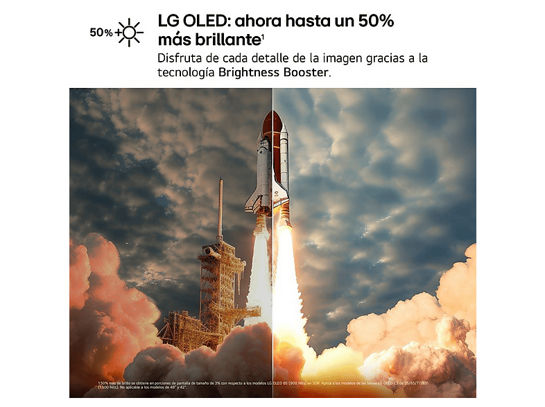 LG C5 — TV OLED 42", Negro, HDR 4K, Alpha 9 AI Gen8, Smart TV, vista 7