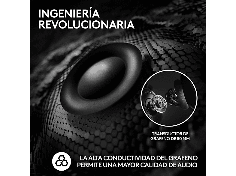 LOGITECH G Pro X 2 Lightspeed — Auriculares gaming, Inalámbrico, Bluetooth, Magenta, Transductor de grafeno, vista 4