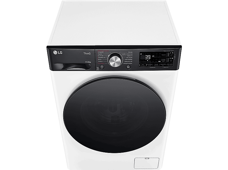 LG F4DR7511AGW — Lavadora secadora, 11 kg / 6 kg, 14 programas, Autodosificación, Blanco, vista 13