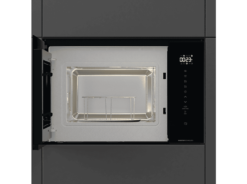 HISENSE BIM325GI63DBG — Microondas, 1450 W, Negro, 5 potencia, 25 l, vista 6