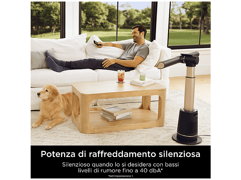 SHARK TF200SEU — Ventilador sin aspas, 90 W, 10 velocidades, Gris, vista 8