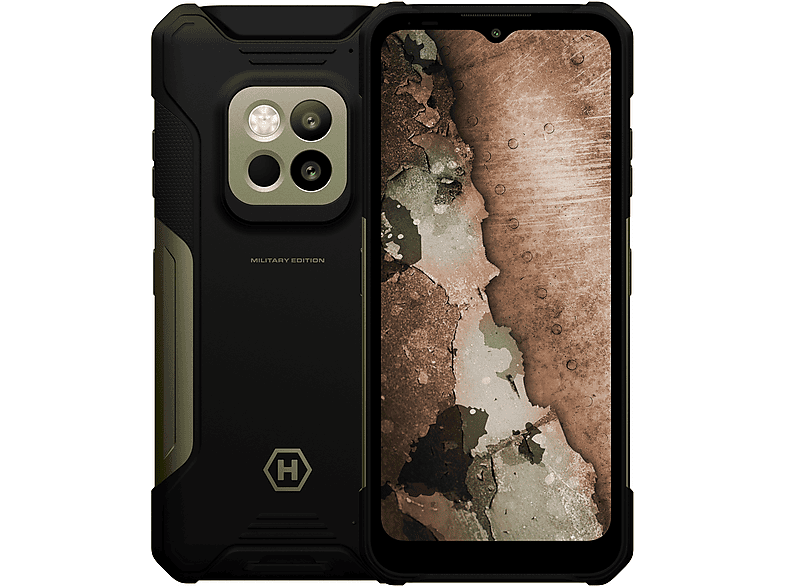 HAMMER Construction 2 5G Thermal 8+(8)+256GB Militar Edition Green — Smartphone, Verde, 1 GB RAM, 6500 mAh, Móvil Android