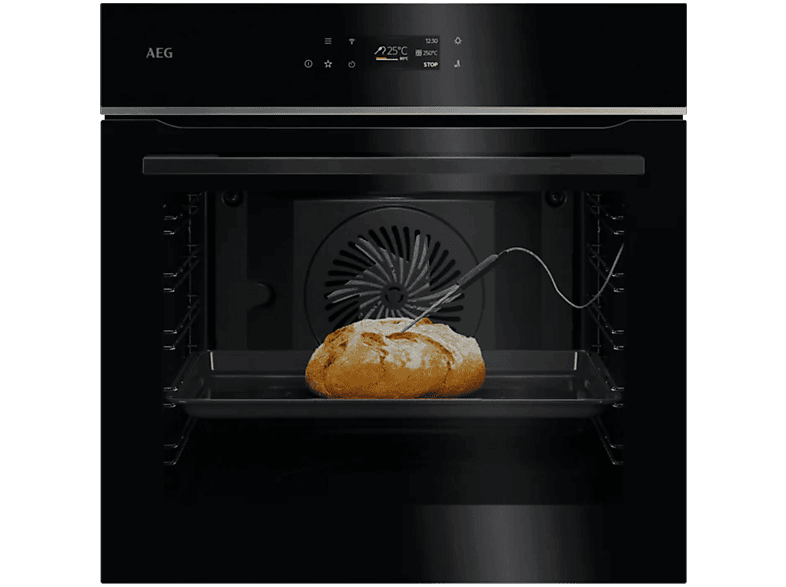 AEG Series 7000 TE7PB63ZAB — Horno multifunción, Integrable, Pirolítico, 59,5 cm, Negro